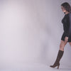 Hudsin Mahogany Suede Boots | Dolce Vita
