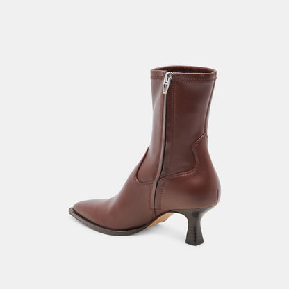 ARYA WIDE CALF BOOTS CHOCOLATE LEATHER | Dolce Vita