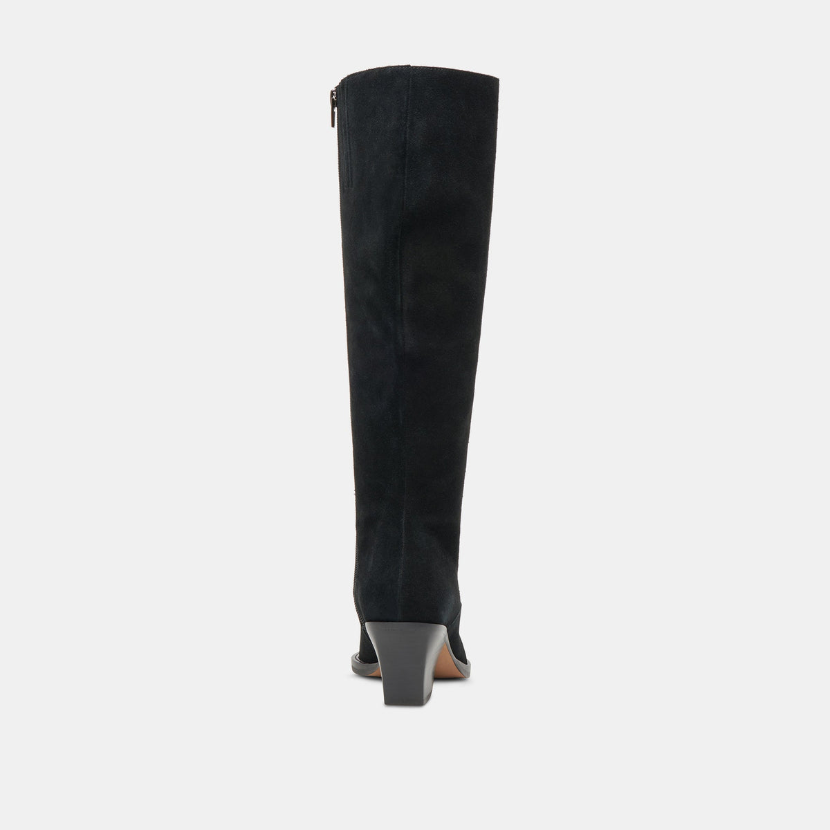 RAJ Wide Calf Boots Onyx Suede | Dolce Vita