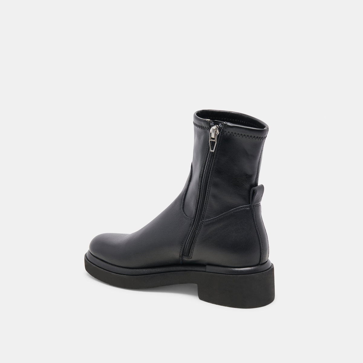Simaya H2O Wide Black Leather Boots | Dolce Vita
