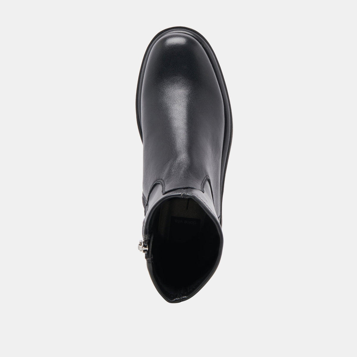 Simaya H2O Wide Black Leather Boots | Dolce Vita