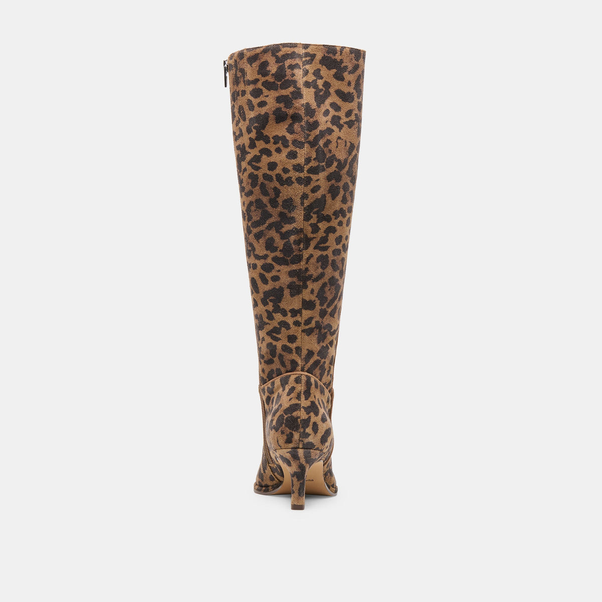 Aldy Brown Leopard Printed Suede Boots | Dolce Vita