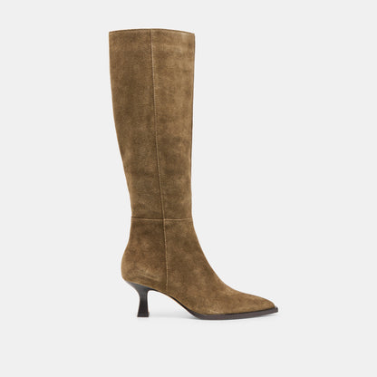 Auggie Olive Suede Boots | Dolce Vita