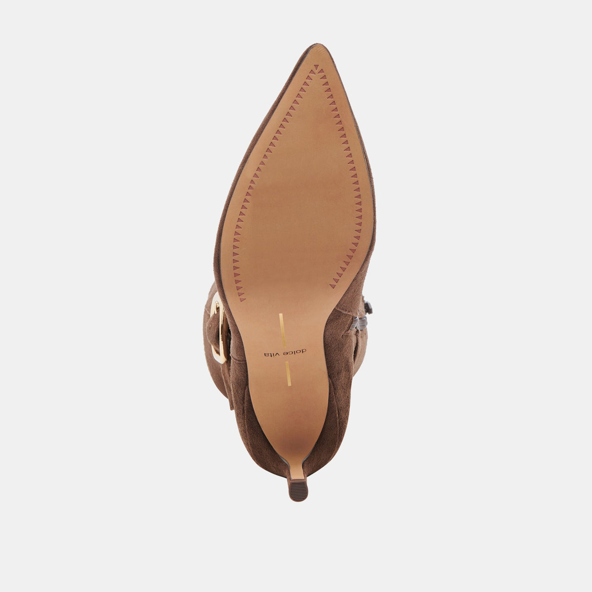 KINZY BOOTS DK BROWN SUEDE | Dolce Vita