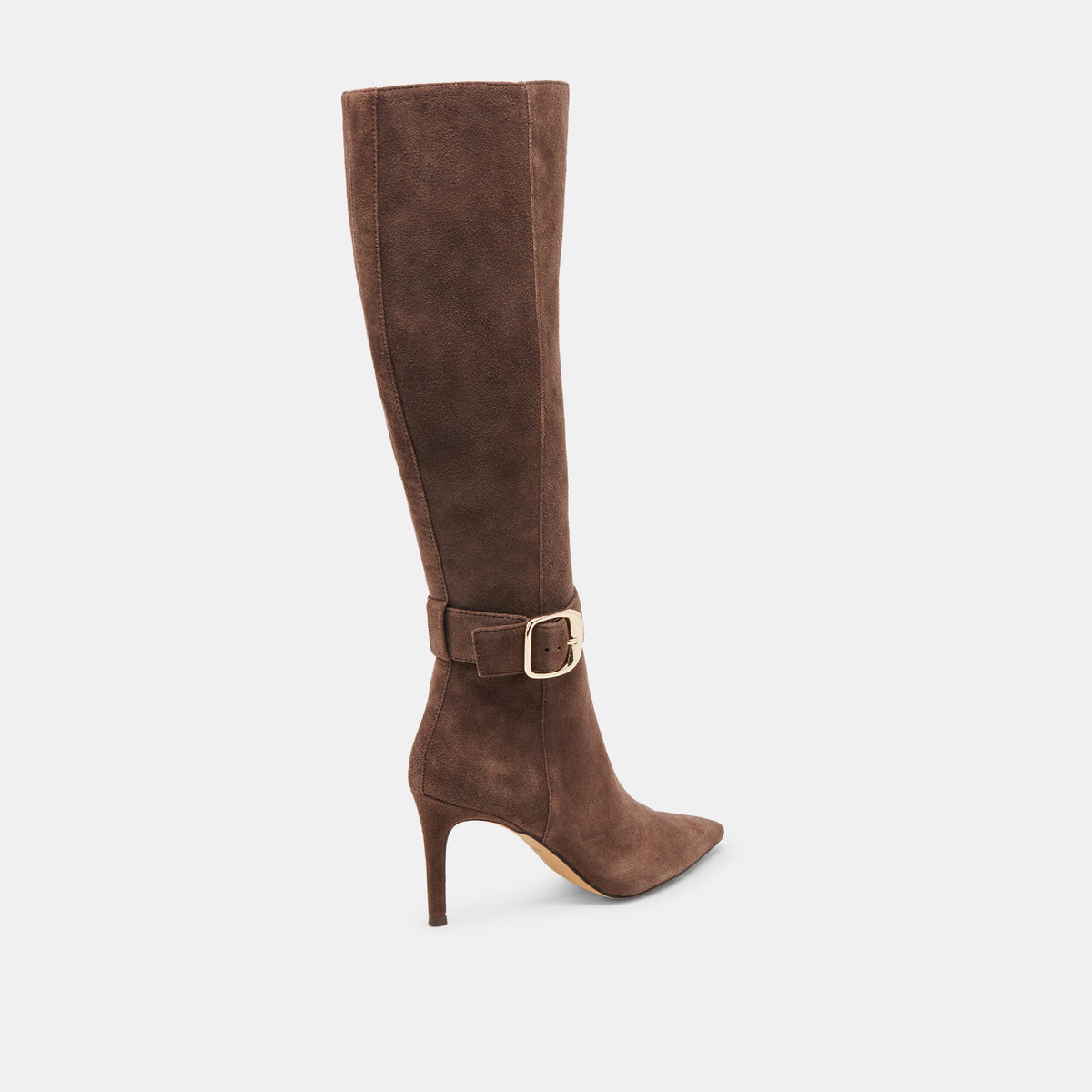 KINZY BOOTS DK BROWN SUEDE | Dolce Vita
