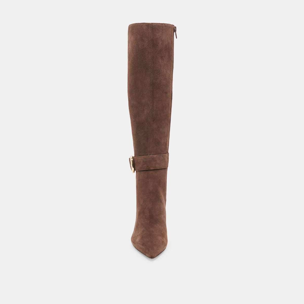KINZY BOOTS DK BROWN SUEDE | Dolce Vita