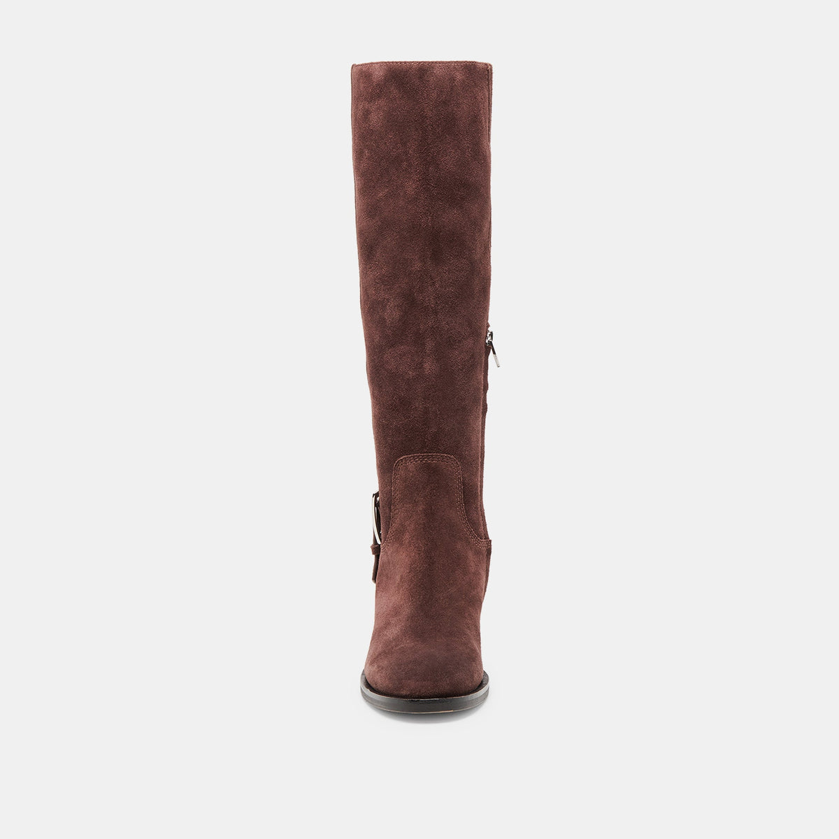 Kilian H2O Waterproof Mahogany Suede Wide Calf Boots | Dolce Vita
