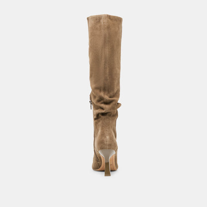 Lousa Olive Suede Boots | Dolce Vita