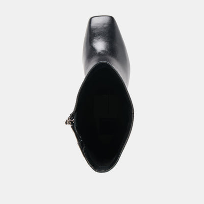 Riggs Black Leather Boots | Dolce Vita