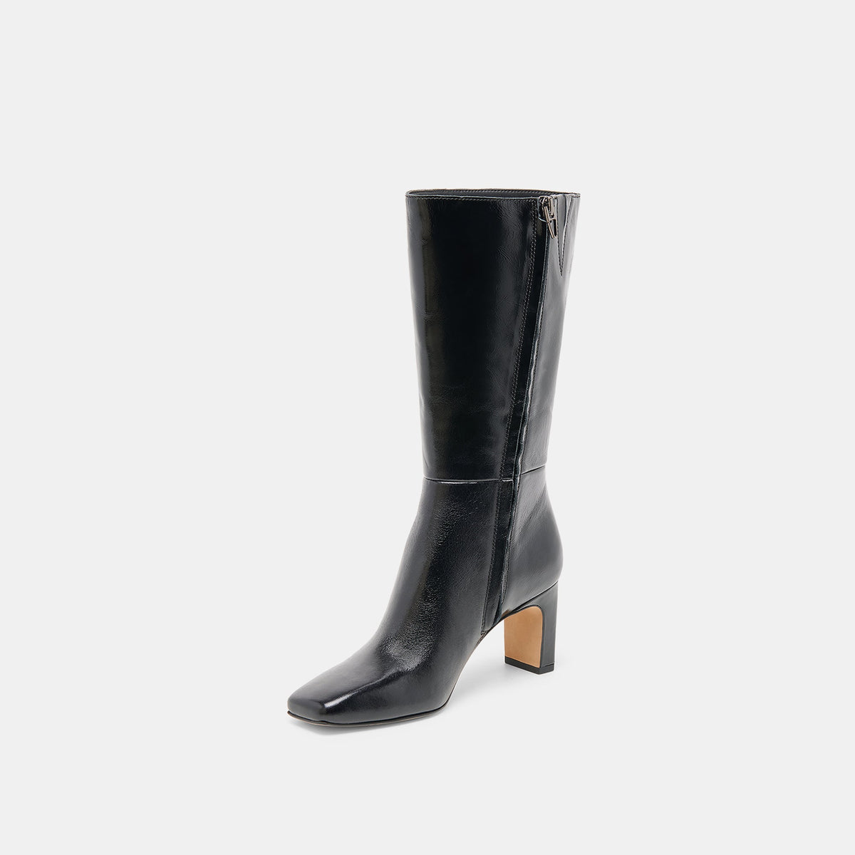Riggs Black Leather Boots | Dolce Vita