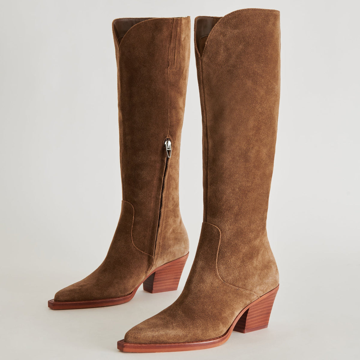 Raj Boots in Brown Suede | Dolce Vita