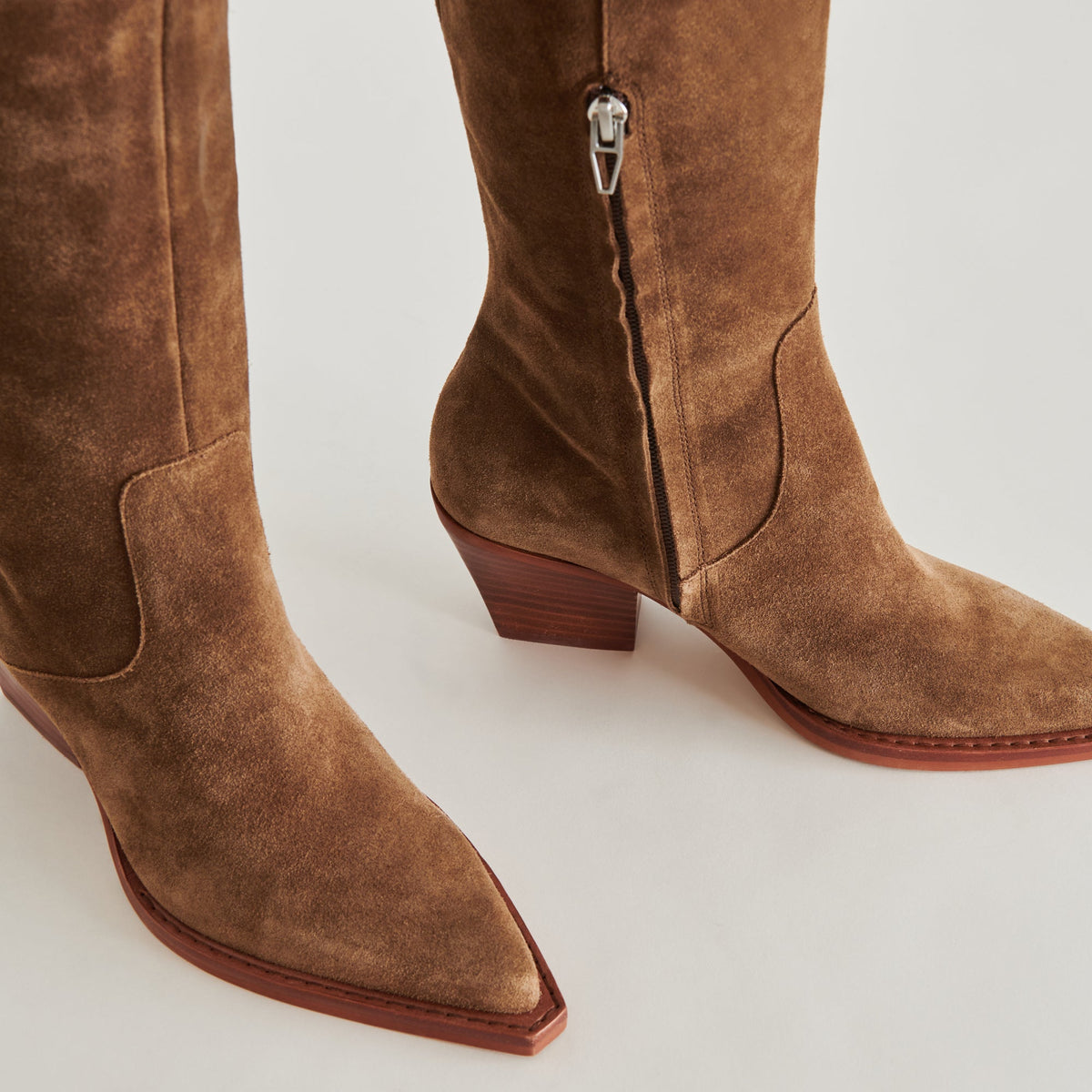 Raj Boots in Brown Suede | Dolce Vita
