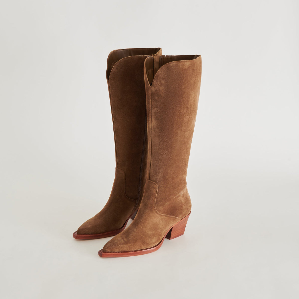 Raj Boots in Brown Suede | Dolce Vita