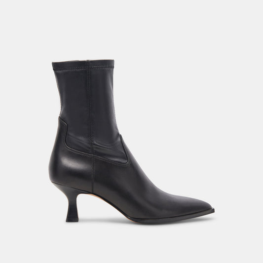 ARYA WIDE CALF BOOTS BLACK LEATHER | Dolce Vita