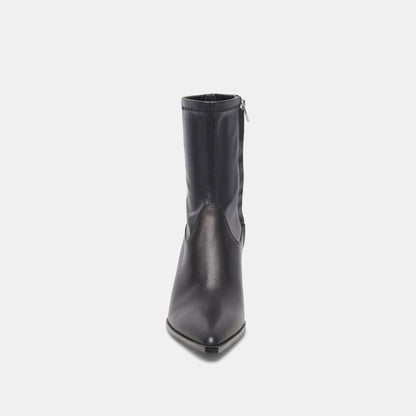 ARYA WIDE CALF BOOTS BLACK LEATHER | Dolce Vita