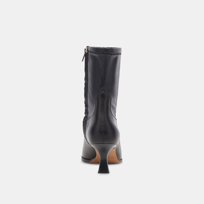 ARYA WIDE CALF BOOTS BLACK LEATHER | Dolce Vita
