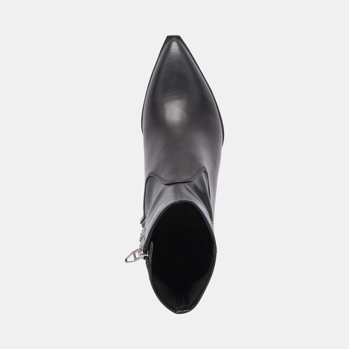 ARYA WIDE CALF BOOTS BLACK LEATHER | Dolce Vita