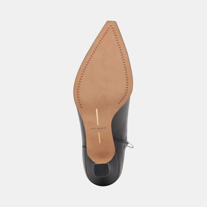 ARYA WIDE CALF BOOTS BLACK LEATHER | Dolce Vita