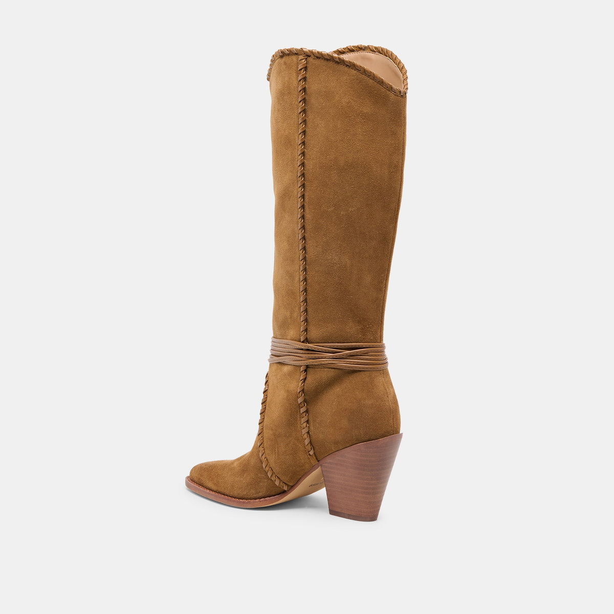Jody Lt Brown Suede Boots | Dolce Vita