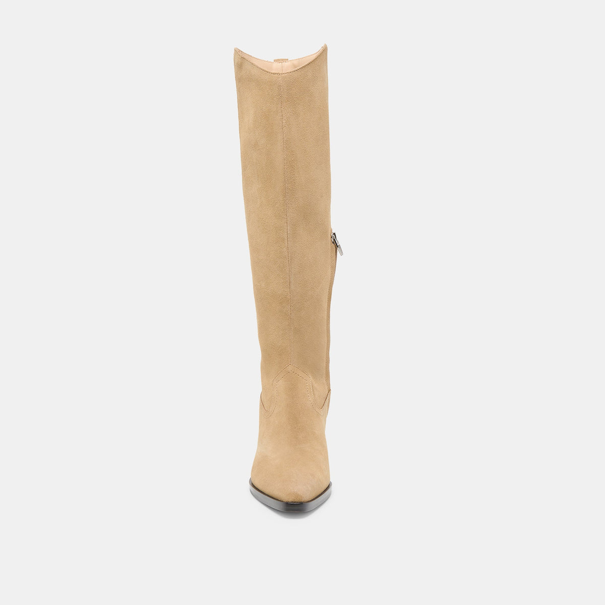 Virona H2O Waterproof Dk Taupe Suede Wide Calf Boots | Dolce Vita