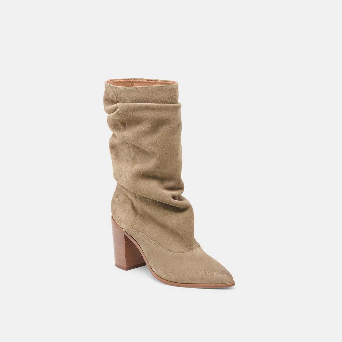 Talina Olive Suede Boots | Dolce Vita