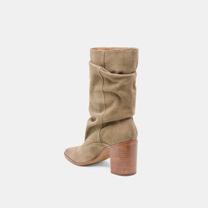 Talina Olive Suede Boots | Dolce Vita