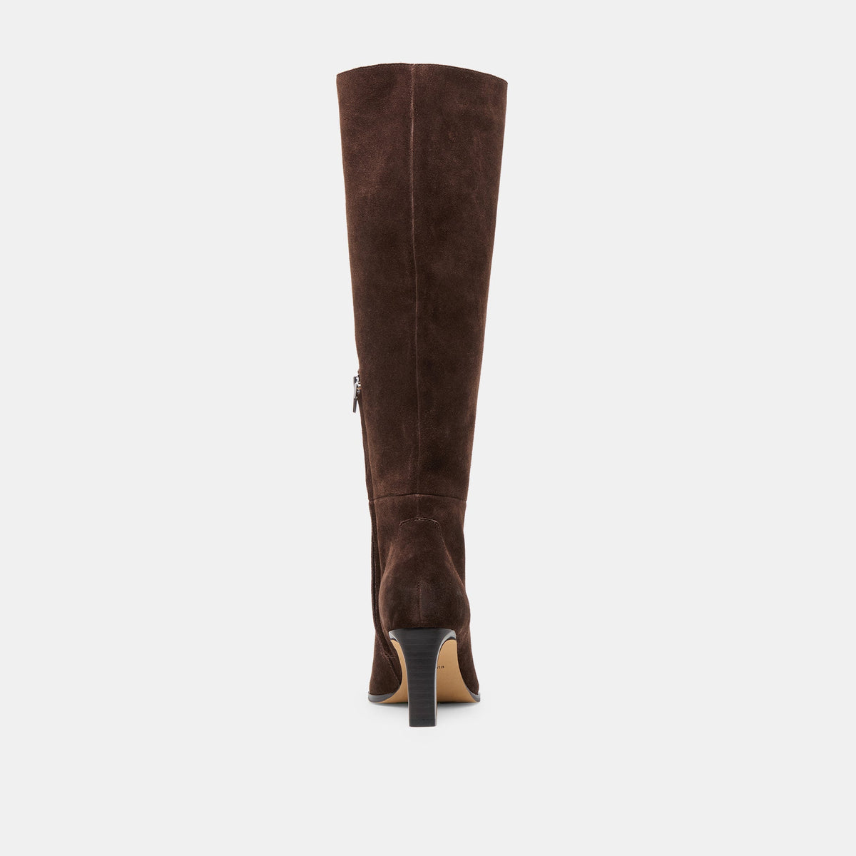 Emmi Dk Brown Suede Wide Calf Boots | Dolce Vita