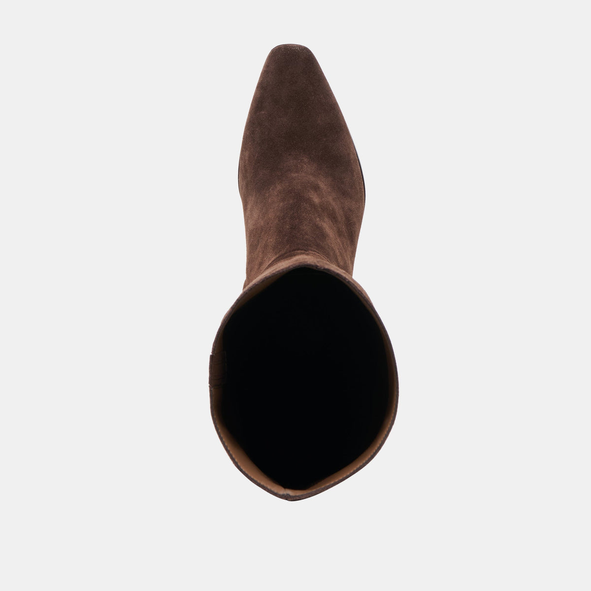 Emmi Dk Brown Suede Wide Calf Boots | Dolce Vita