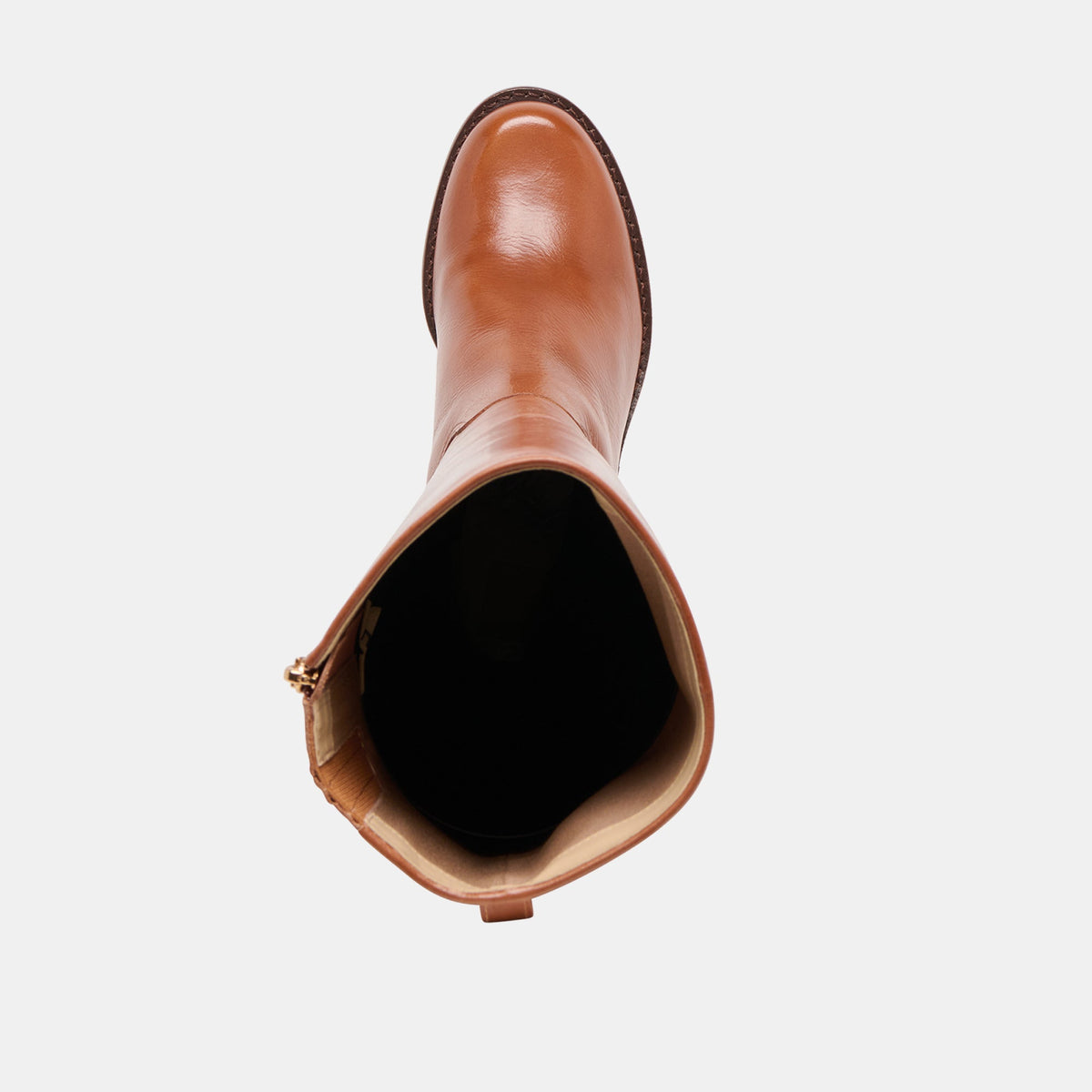 Lucyle Tan Leather Boots | Dolce Vita