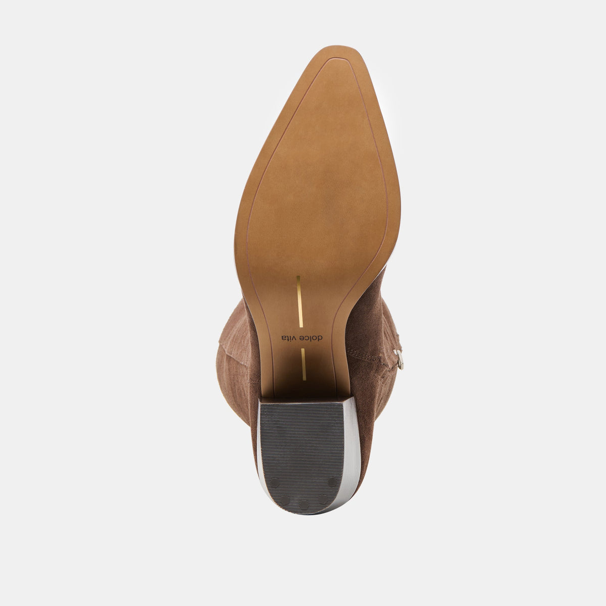 Virona H2O Waterproof Dk Brown Suede Extra Wide Calf Boots | Dolce Vita