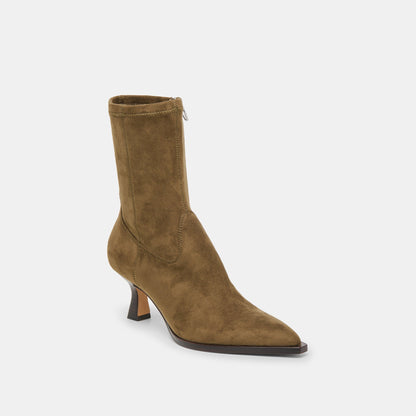 Arya Olive Stella Suede Boots | Dolce Vita