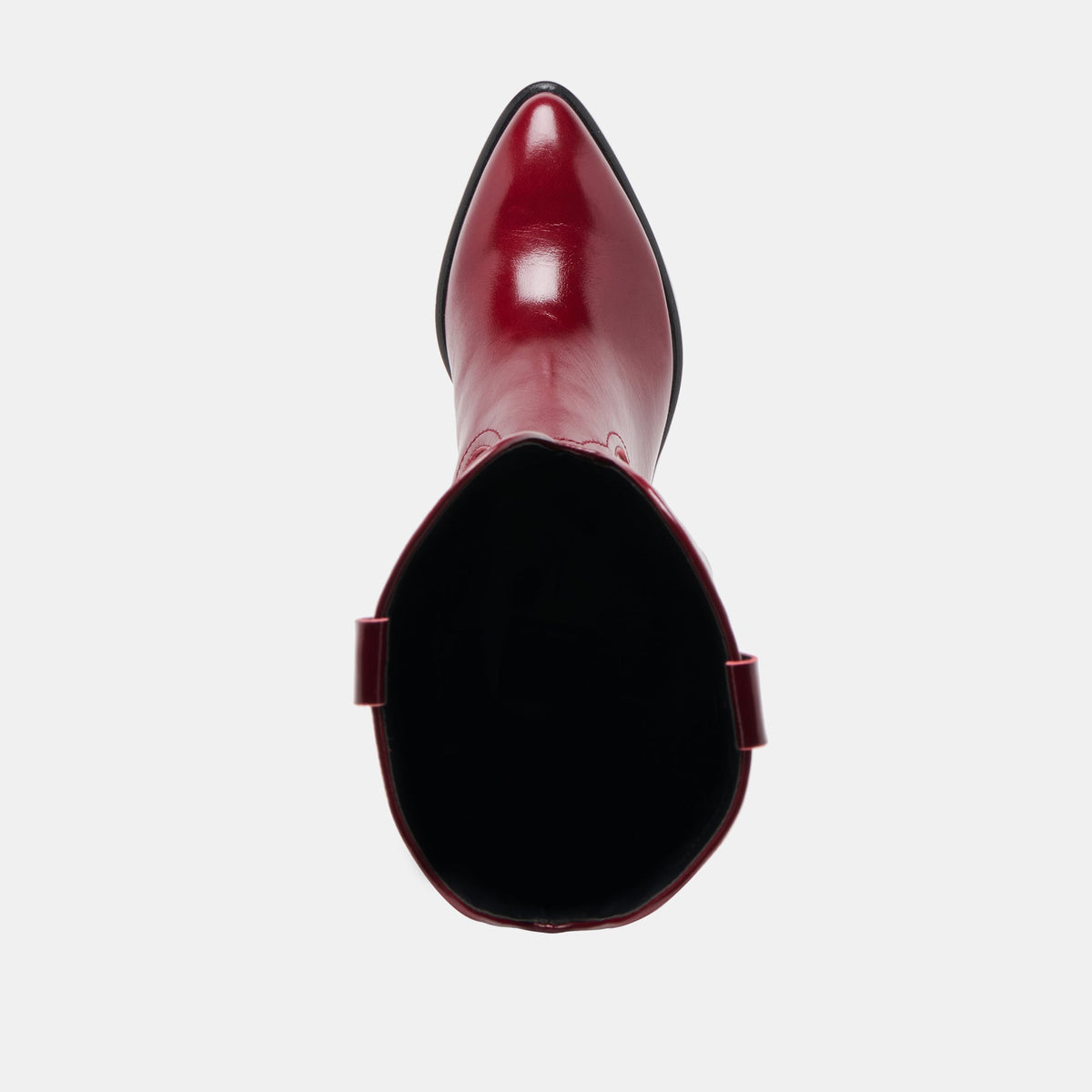 Mirla Oxblood Leather Extra Wide Calf Boots | Dolce Vita