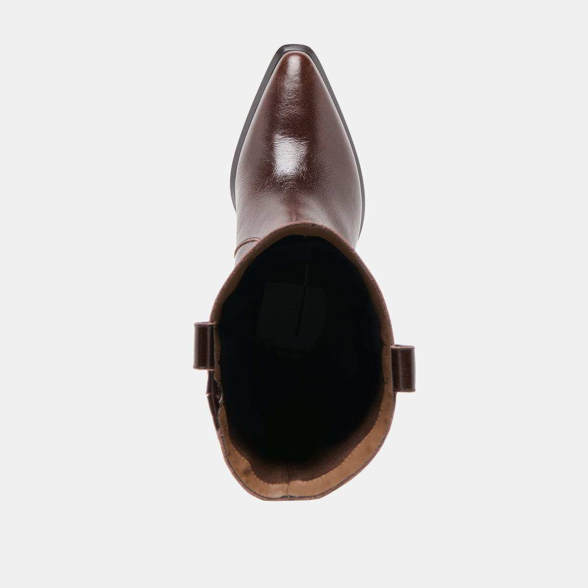 Vern Chocolate Leather Wide Calf Boots | Dolce Vita