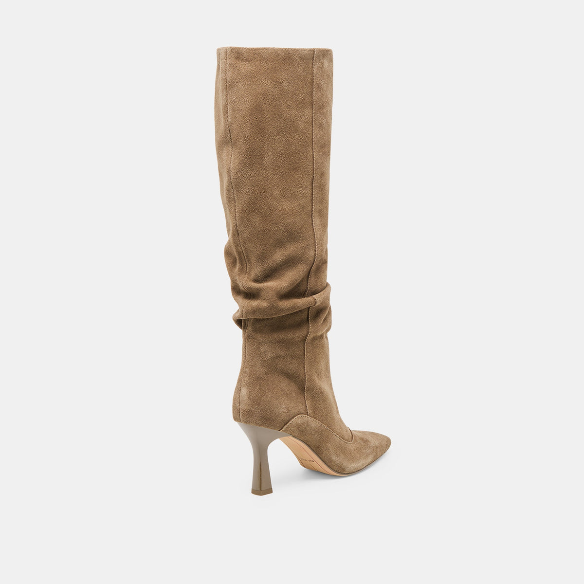 Lousa Olive Suede Wide Calf Boots | Dolce Vita