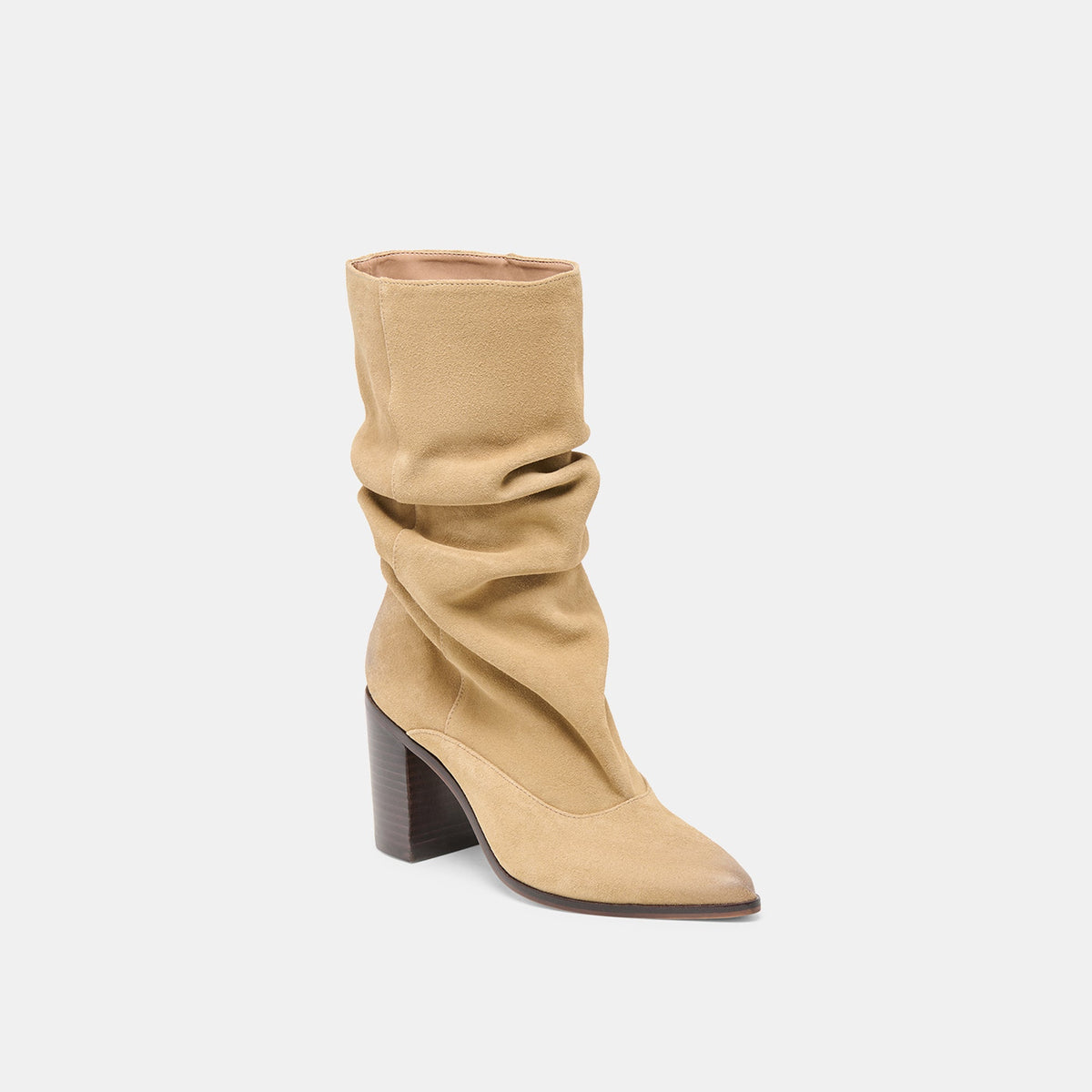 Talina Dk Taupe Suede Boots | Dolce Vita