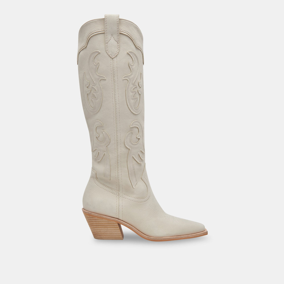 SAMSIN BOOTS IVORY NUBUCK | Dolce Vita