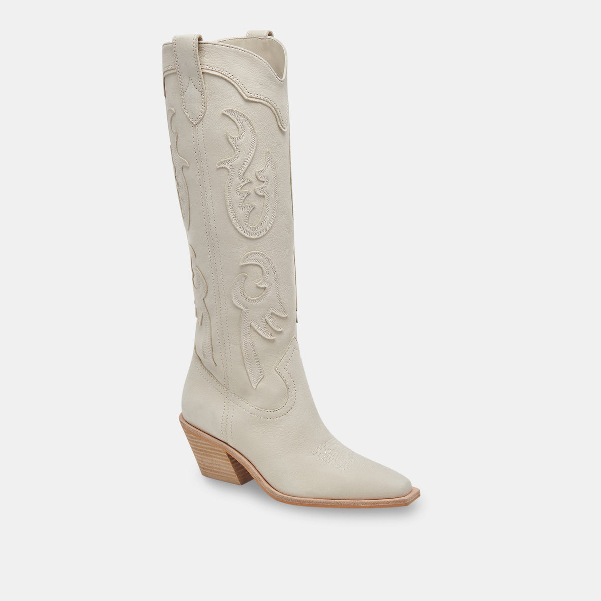 SAMSIN BOOTS IVORY NUBUCK | Dolce Vita