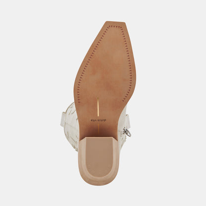 SAMSIN BOOTS IVORY NUBUCK | Dolce Vita
