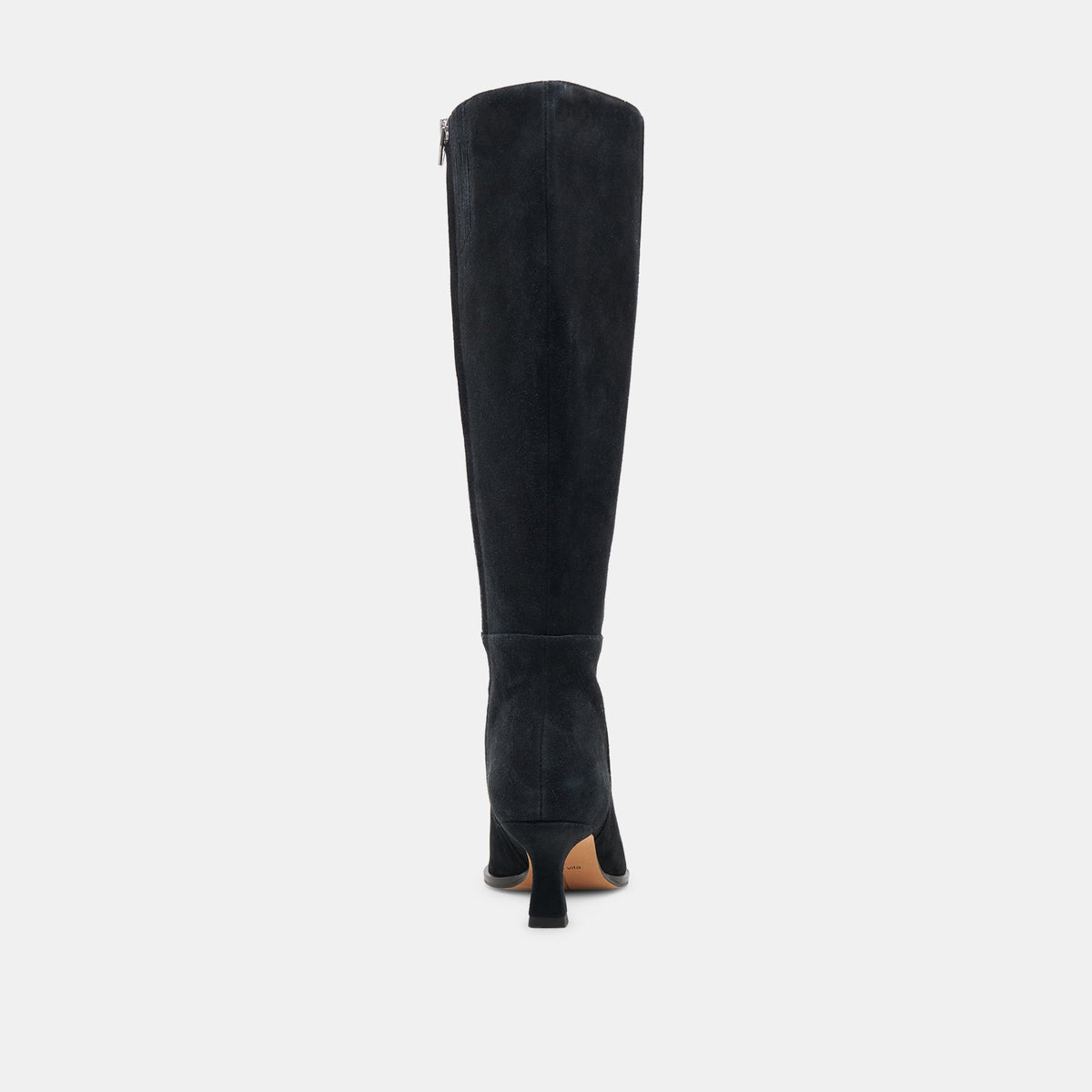AUGGIE WIDE CALF BOOTS ONYX SUEDE | Dolce Vita