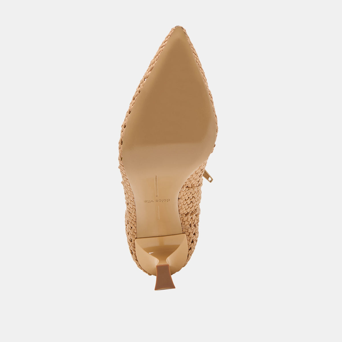 Lonni Tan Woven Leather Booties | Dolce Vita