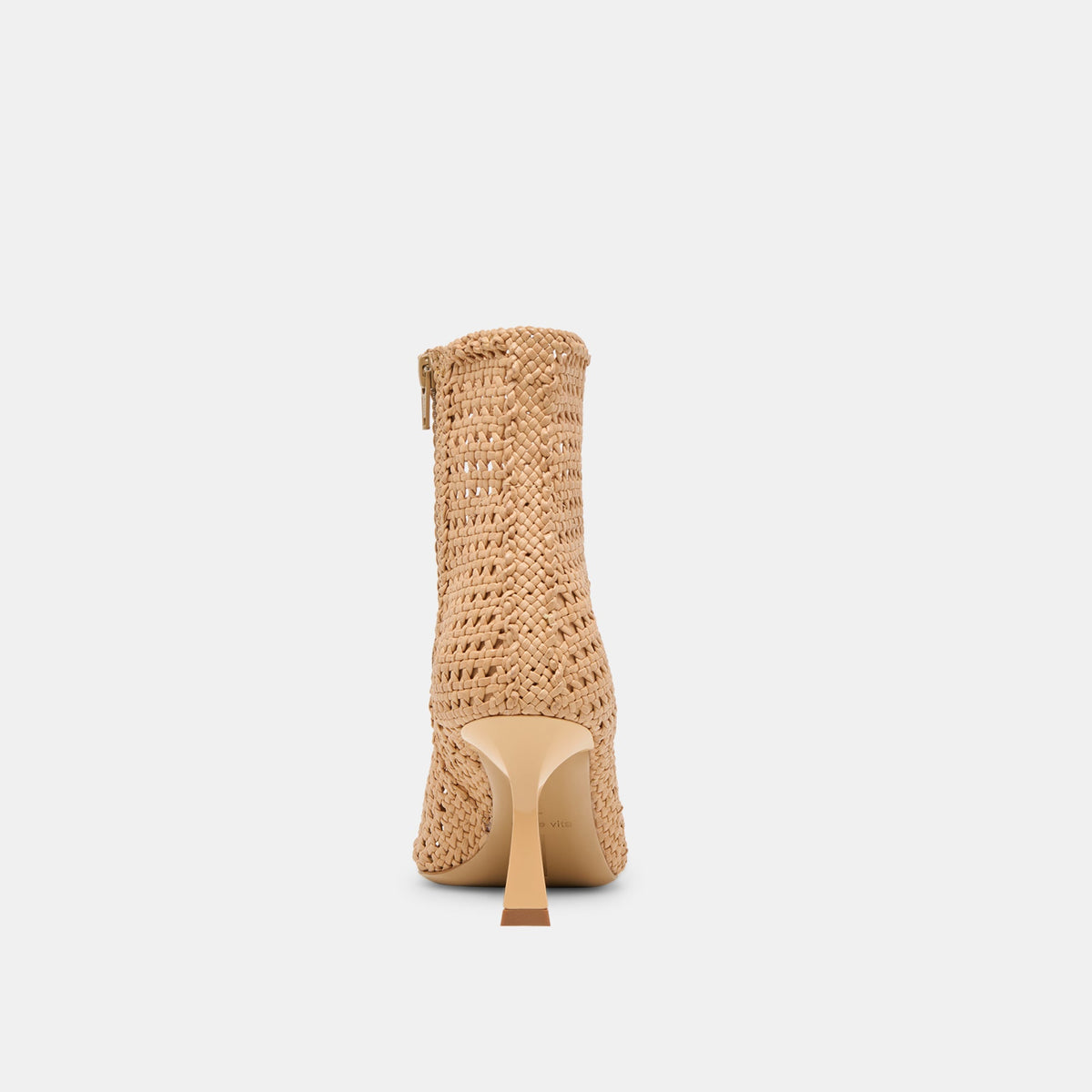 Lonni Tan Woven Leather Booties | Dolce Vita