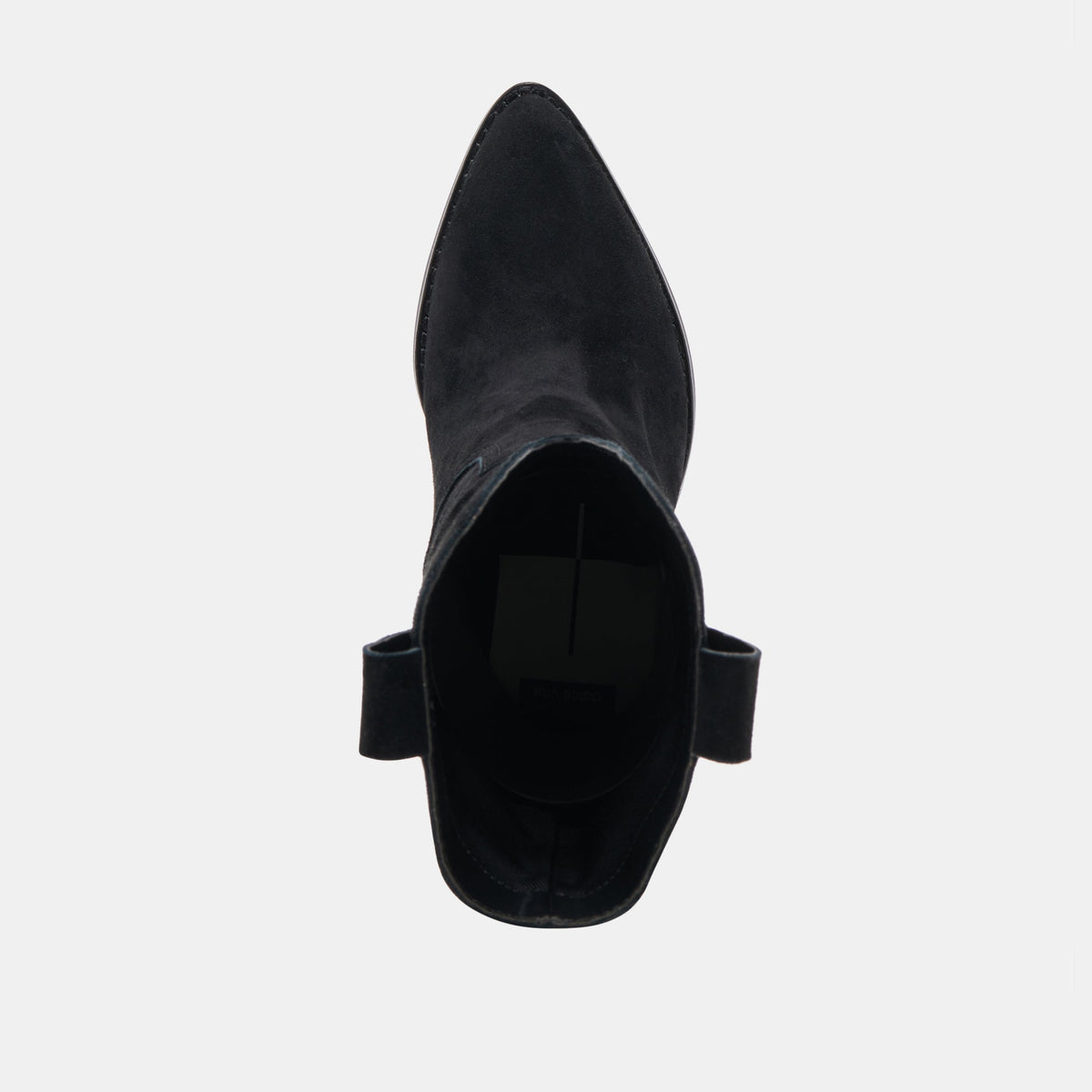 JESSEY BOOTS ONYX SUEDE | Dolce Vita