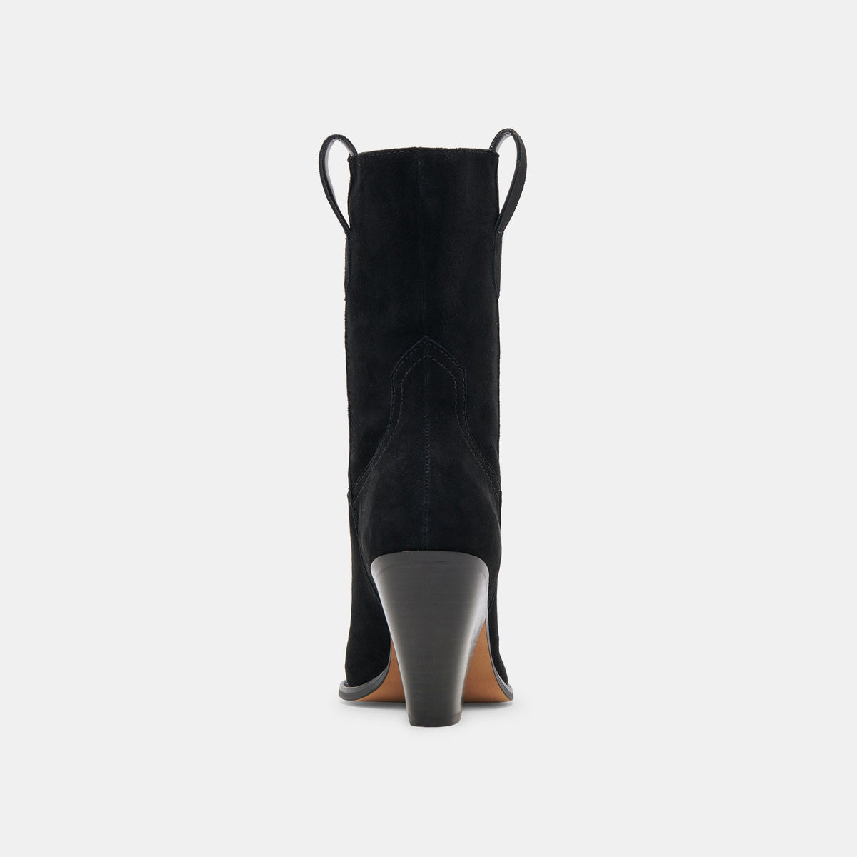 JESSEY BOOTS ONYX SUEDE | Dolce Vita