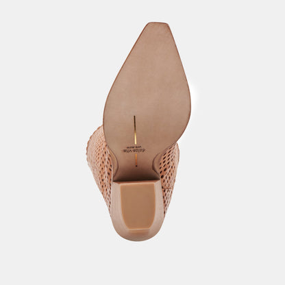BOONE BOOTS COGNAC LEATHER | Dolce Vita