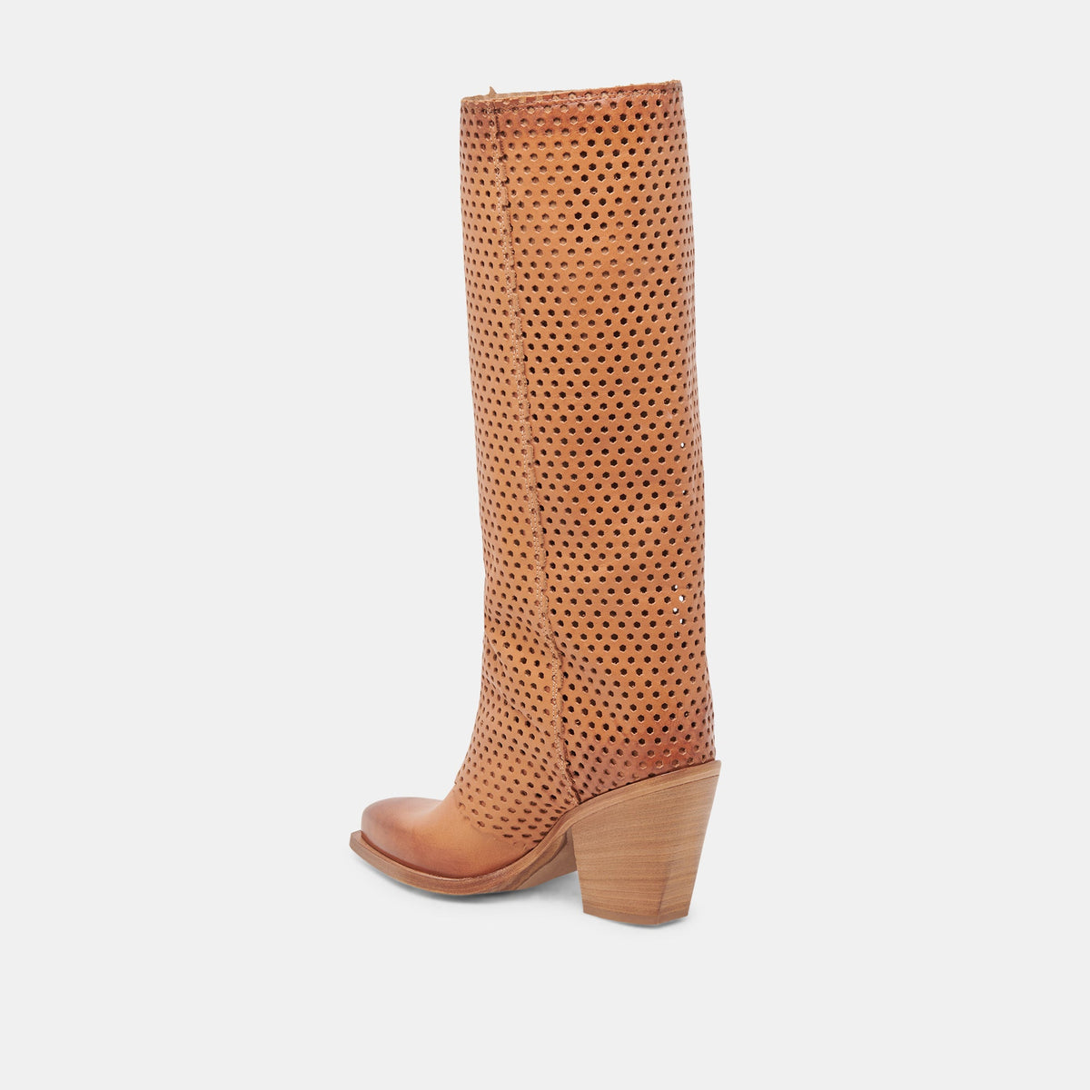 BOONE BOOTS COGNAC LEATHER | Dolce Vita