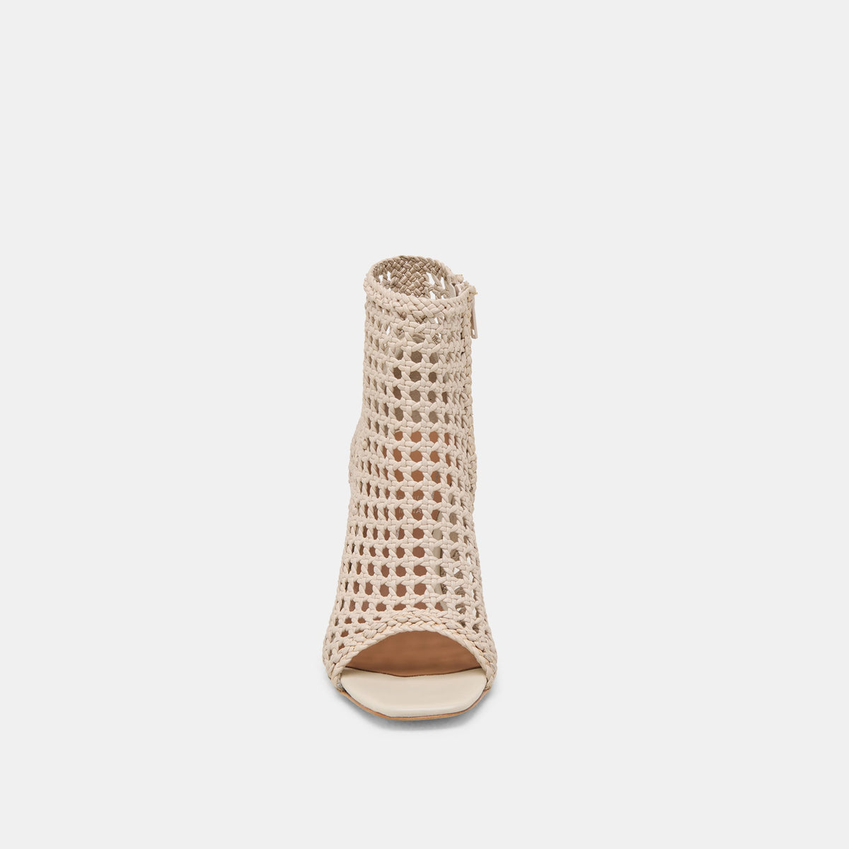 Quin Bone Woven Leather Heels | Dolce Vita