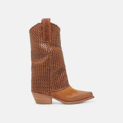 MAVRIK BOOTS CHESTNUT SUEDE | Dolce Vita