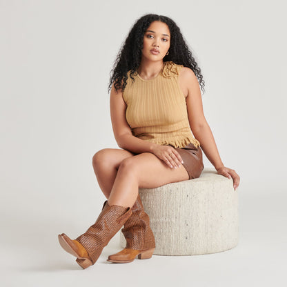 MAVRIK BOOTS CHESTNUT SUEDE | Dolce Vita