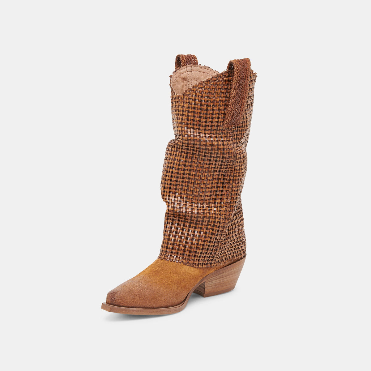 MAVRIK BOOTS CHESTNUT SUEDE | Dolce Vita