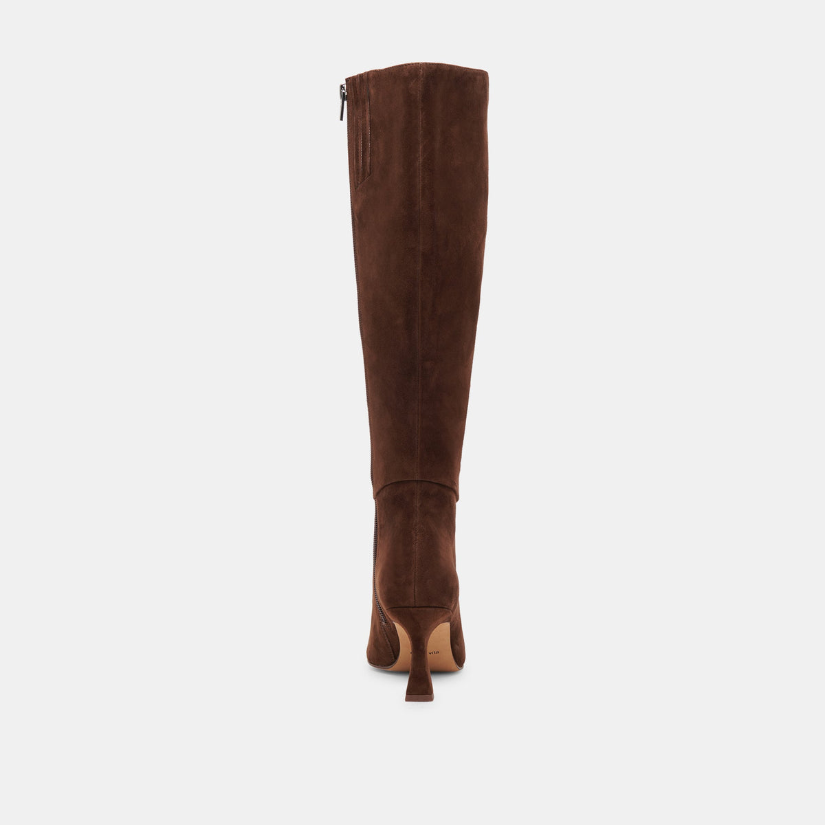 Gyra Extra Wide Calf Brown Suede Boots | Dolce Vita